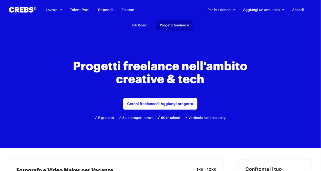 Dove trovare designer freelance in Italia