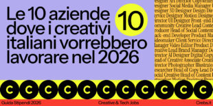Le 10 aziende dove i creativi italiani vogliono lavorare nel 2026